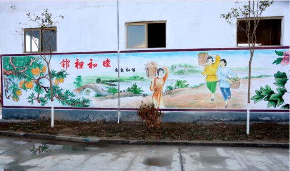  政和乡镇文化墙 乡风文明焕发新活力