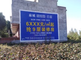  政和墙体广告的好处
