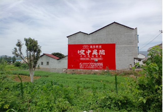  政和做墙体广告的意义