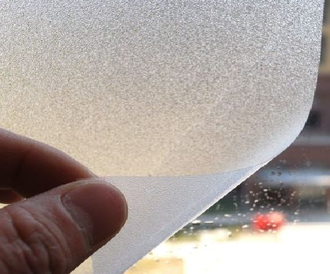  政和玻璃门外面粘广告用什么材料好？